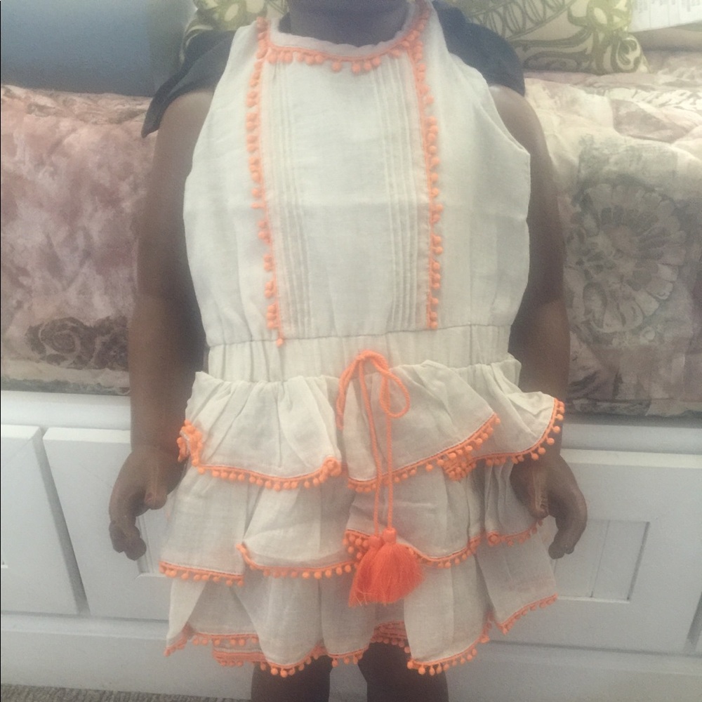 SOPHIE CATALOU GIRLS RUFFLE LAYERS DRESS - Picture 7 of 8